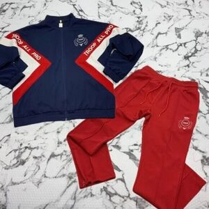 Men's Troop Navy | Red | White Tracksuit NWT